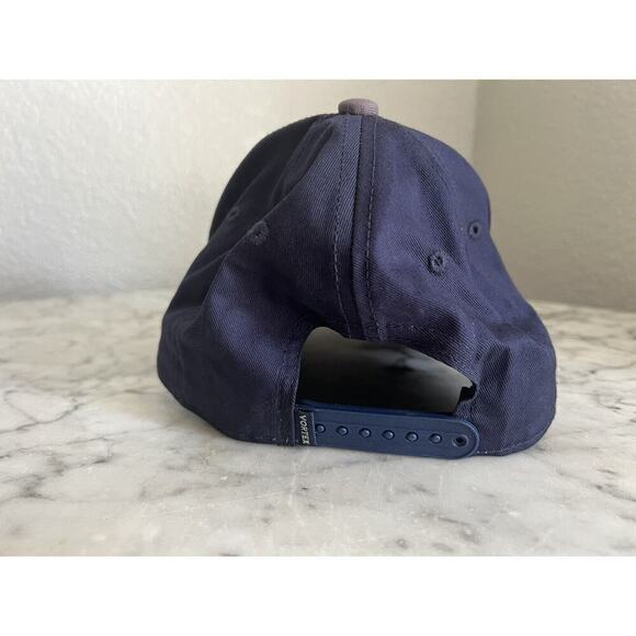 Vortex Optics SnapBack Hat One Size Navy Gray Logo Adjustable - Picture 2 of 4